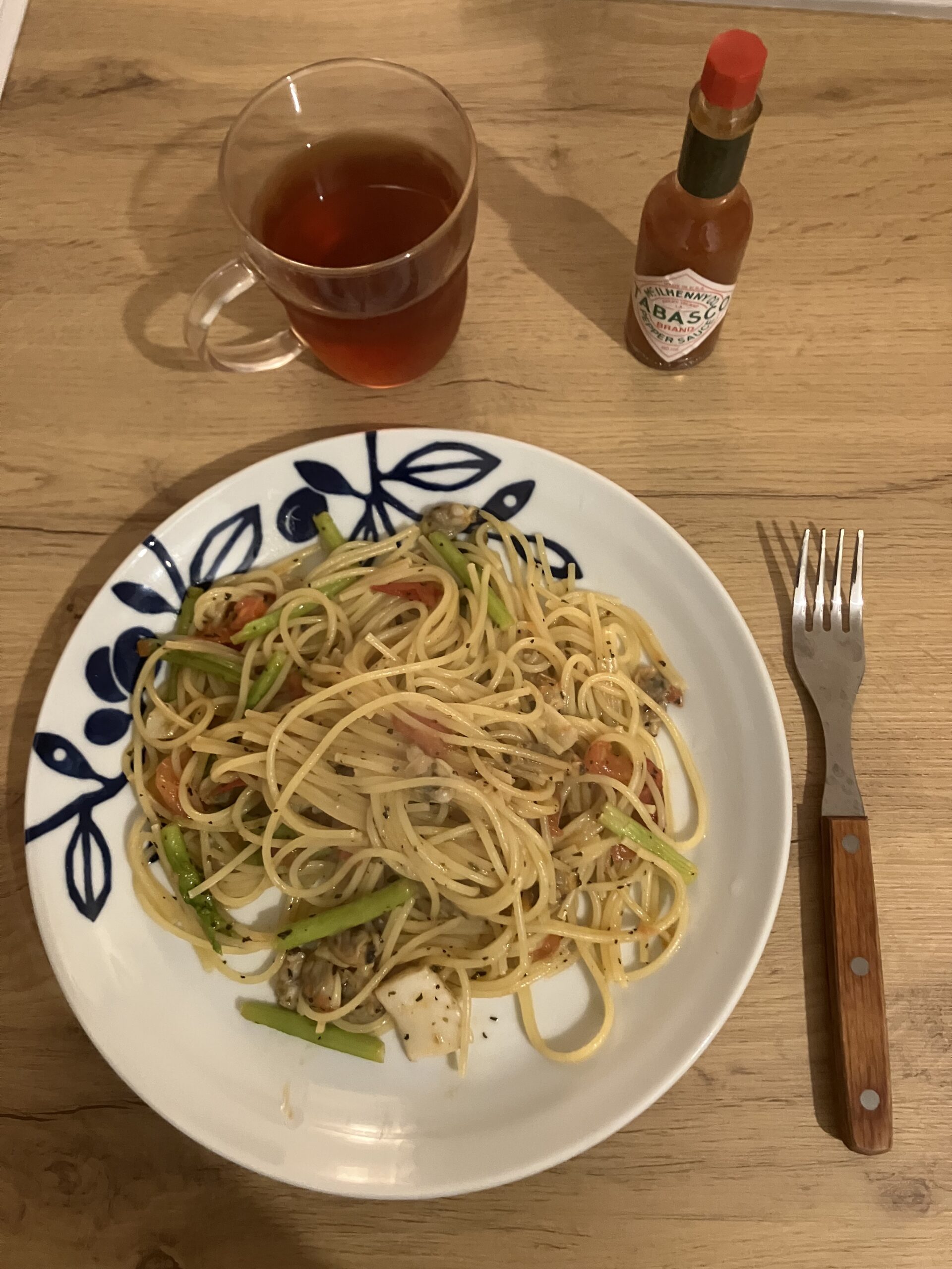 久しぶりのパスタ作り